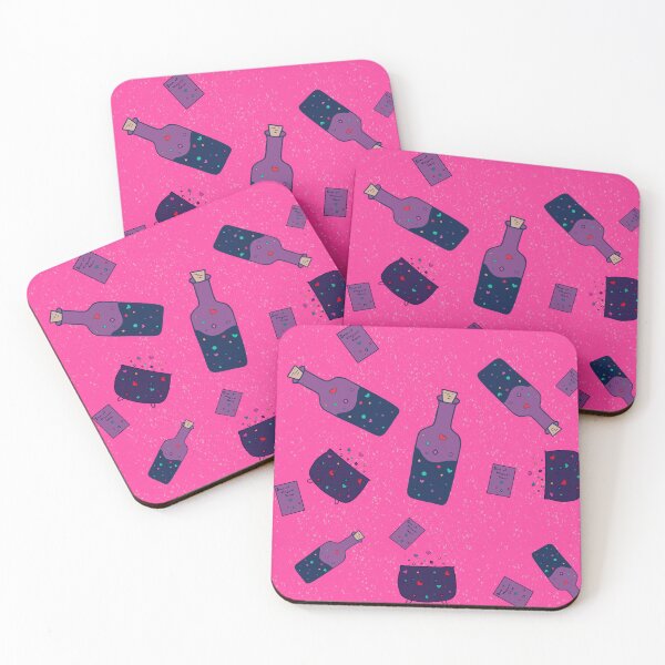 Item preview, Witchcore Potion Pattern – Hot Pink designed and sold by inqurie.