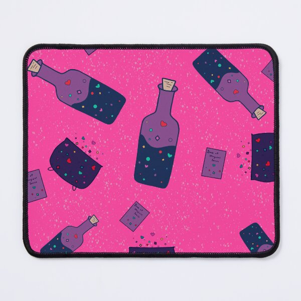 Item preview, Witchcore Potion Pattern – Hot Pink designed and sold by inqurie.