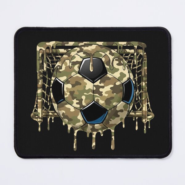 Item preview, Melting Camo Soccer Ball Goal Tee designed and sold by LashondaGreen89.