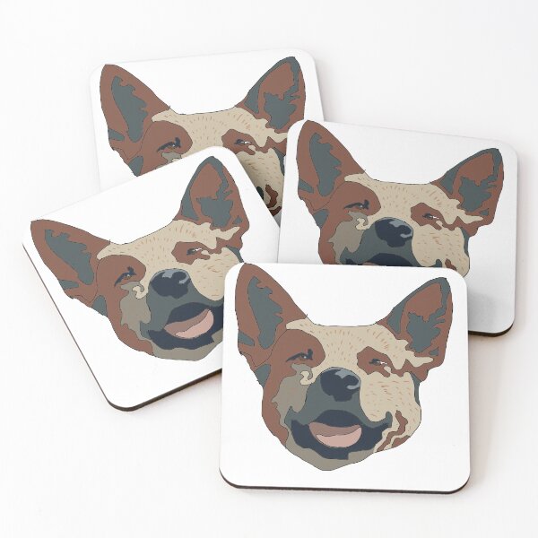 Item preview, Australian cattle dog, red heeler designed and sold by LeahcarsArt.