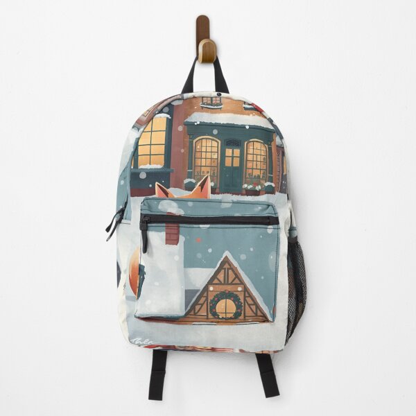 Item preview, Cozy Winter Day in the City – Forest Friends Holiday Adventure designed and sold by WildlifeWhimsy.