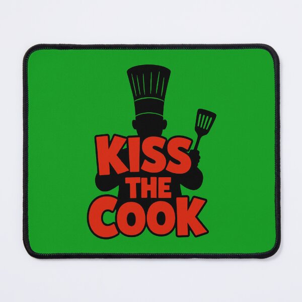 Item preview, Kiss The Cook. Funny Cooking Quote. Gift For Dad designed and sold by DesignHouse07.