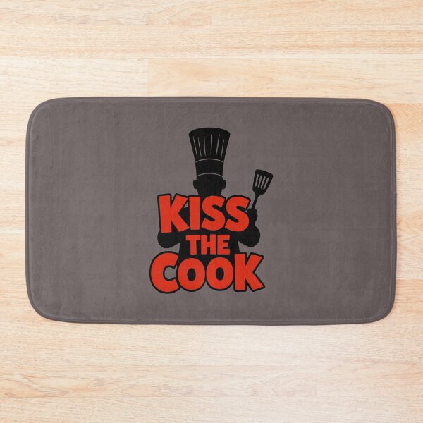 Item preview, Kiss The Cook. Funny Cooking Quote. Gift For Dad designed and sold by DesignHouse07.