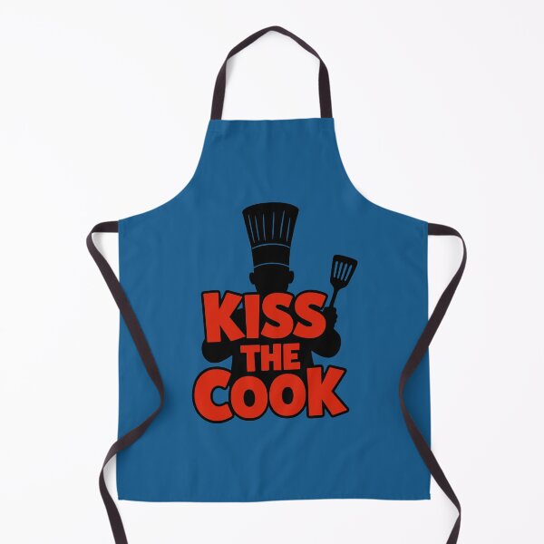 Item preview, Kiss The Cook. Funny Cooking Quote. Gift For Dad designed and sold by DesignHouse07.