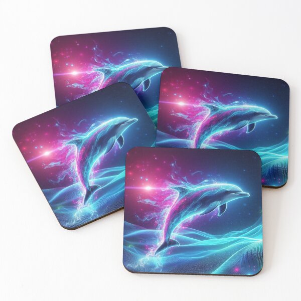 Item preview, Neon Dolphin Matrix designed and sold by DreamArt Creations.
