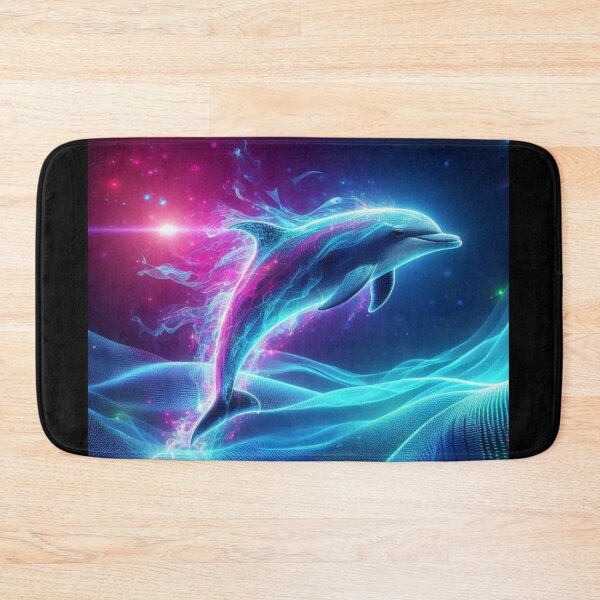 Item preview, Neon Dolphin Matrix designed and sold by DreamArt Creations.