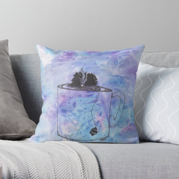 Secluded SereniTea Throw Pillow