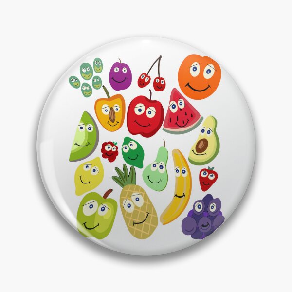 Item preview, Happy cartoon fruit friends designed and sold by DaveDanchuk.