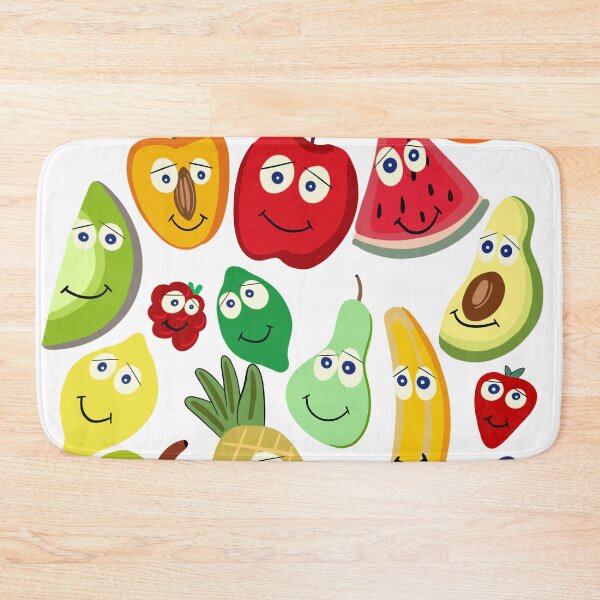 Item preview, Happy cartoon fruit friends designed and sold by DaveDanchuk.