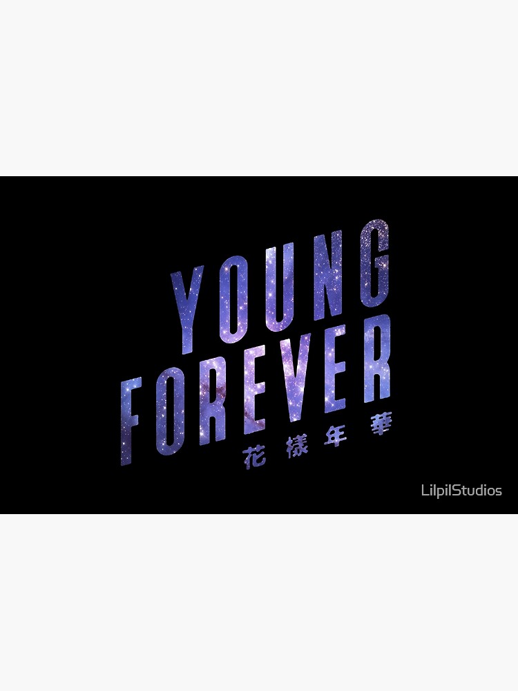 BTS Young Forever Galaxy Print by LilpilStudios