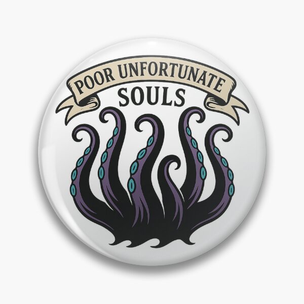 Item preview, Poor Unfortunate Souls – Vintage Sea Witch Tattoo Design designed and sold by ClassroomInk.