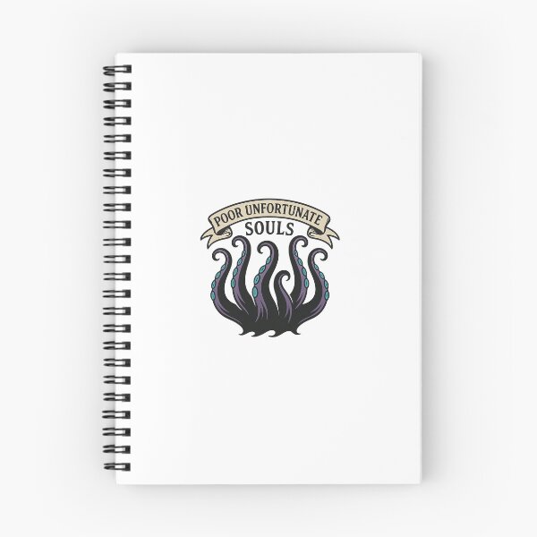Aperçu de l'œuvre Pauvres âmes malheureuses – Tatouage vintage de sorcière des mers créée et vendue par ClassroomInk.