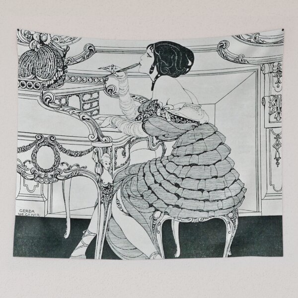 Item preview, The letter - Gerda Wegener, illustration for La vie Parisienne, 1915 designed and sold by RickE.