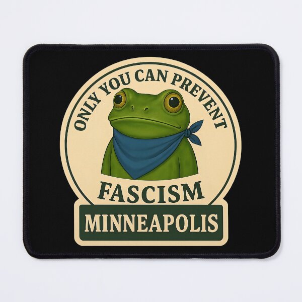 Item preview, Anti-Fascist Frog Art No Kings Resist: New York designed and sold by PinUpPizzazz.