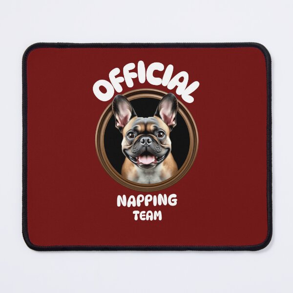 Item preview, Official napping team, French Bulldog designed and sold by DriverT.
