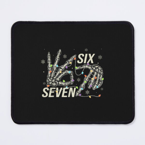 Item preview, Six Seven Skeleton Hands Christmas Lights Funny 67 Meme Xmas designed and sold by grumpzara.