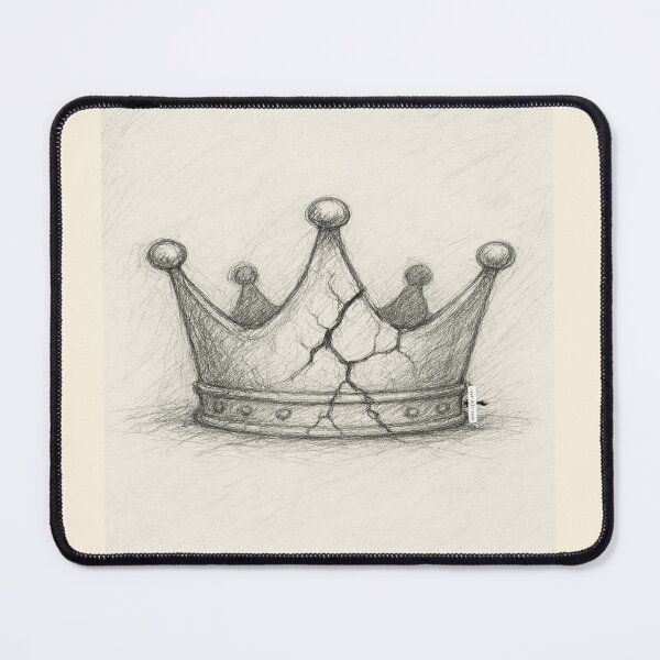 Item preview, Cracked Crown — I Wore It Until It Broke designed and sold by PawnShiftGoods.