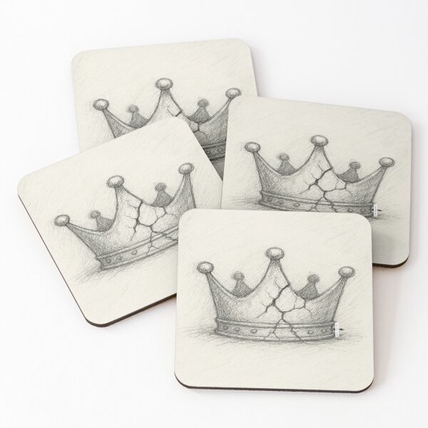 Item preview, Cracked Crown — I Wore It Until It Broke designed and sold by PawnShiftGoods.