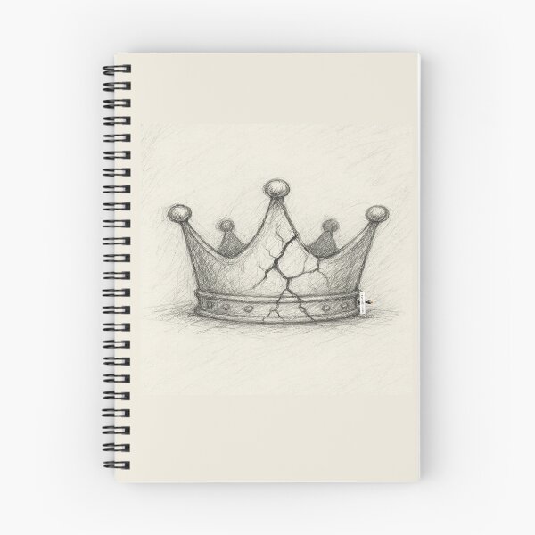 Item preview, Cracked Crown — I Wore It Until It Broke designed and sold by PawnShiftGoods.