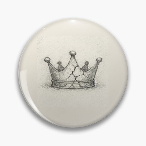 Item preview, Cracked Crown — I Wore It Until It Broke designed and sold by PawnShiftGoods.