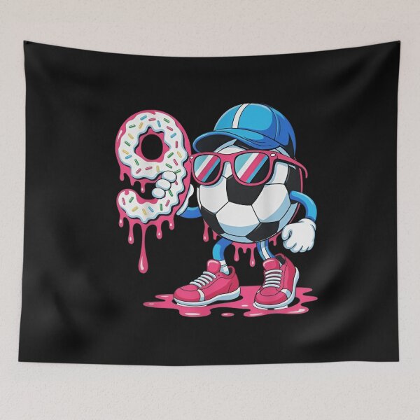 Item preview, Cool Soccer 9th Birthday T-Shirt designed and sold by LashondaGreen89.