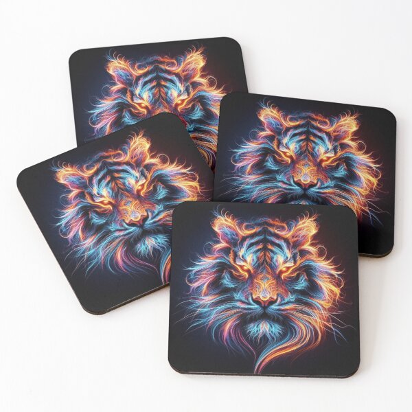 Item preview, Radiant Tiger – Power of the Soul designed and sold by DreamArt Creations.
