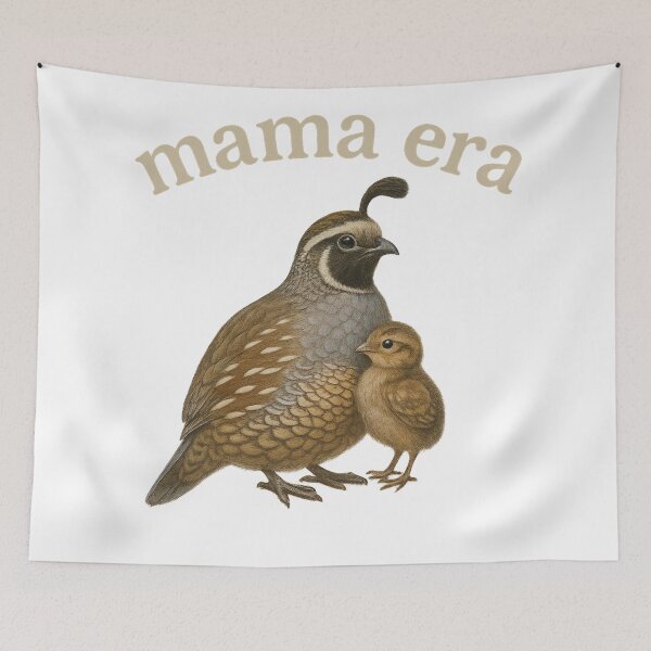 Item preview, Quail and Baby Mama Era designed and sold by thehaywirehoney.