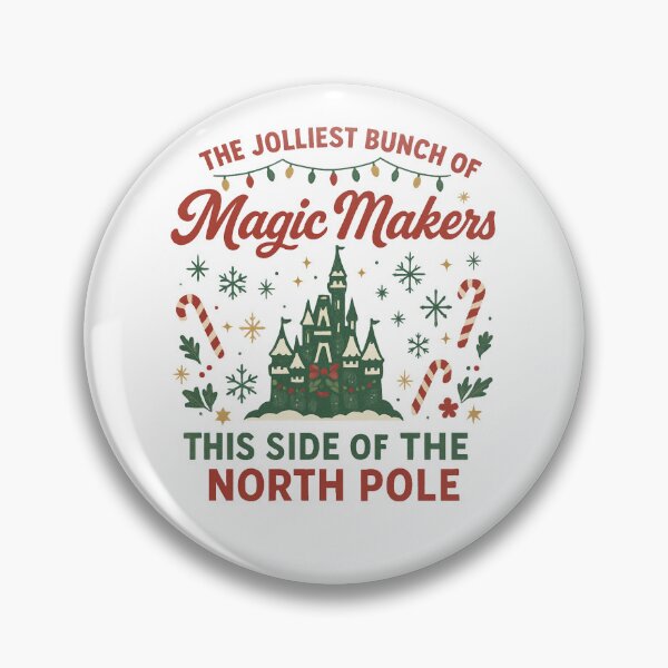 Item preview, The Jolliest Bunch of Magic Makers This Side of the North Pole | Holiday Disney-Inspired Christmas Shirt designed and sold by Zippitydodads.