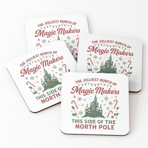 Item preview, The Jolliest Bunch of Magic Makers This Side of the North Pole | Holiday Disney-Inspired Christmas Shirt designed and sold by Zippitydodads.