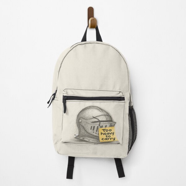 Item preview, Too Heavy to Carry — Cracked Knight designed and sold by PawnShiftGoods.
