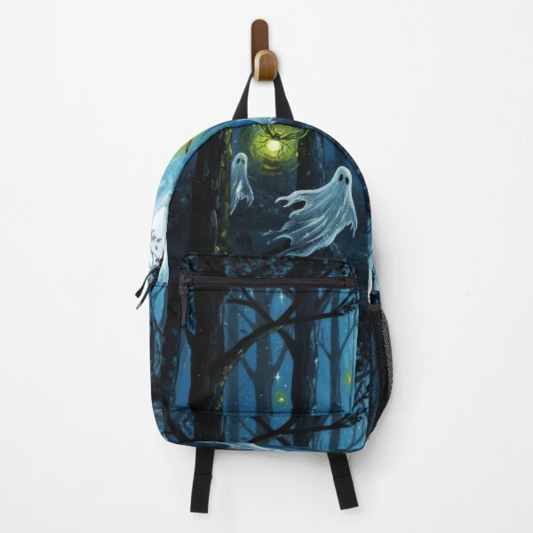 Item preview, Ghost Levitating Above Moonlit Forest designed and sold by scicilysimonee.