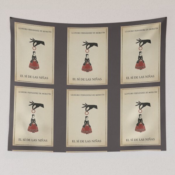 Item preview, 'The Girls' Yes' by Leandro Fernández de Moratín designed and sold by Filologica.
