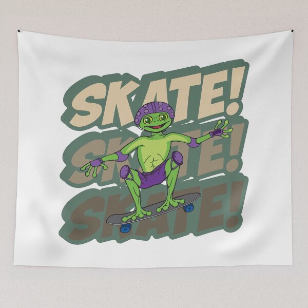 Item preview, Skater Frog 1.2 designed and sold by cluckyduck924.