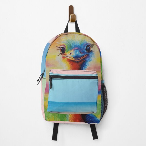 Item preview, Rise Above – Curious Ostrich BP designed and sold by PaintPourPlay.