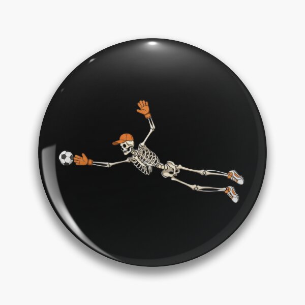 Item preview, Skeleton Soccer Goalie Dive T-Shirt designed and sold by LarryMBrown.