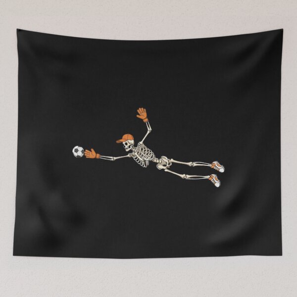 Item preview, Skeleton Soccer Goalie Dive T-Shirt designed and sold by LarryMBrown.