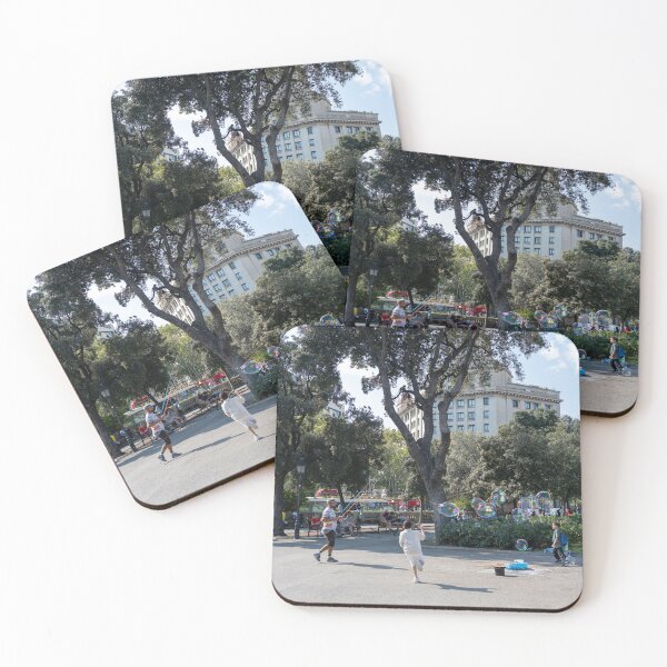 Item preview, Bubbles at Plaça de Catalunya designed and sold by BadWolfStudios.