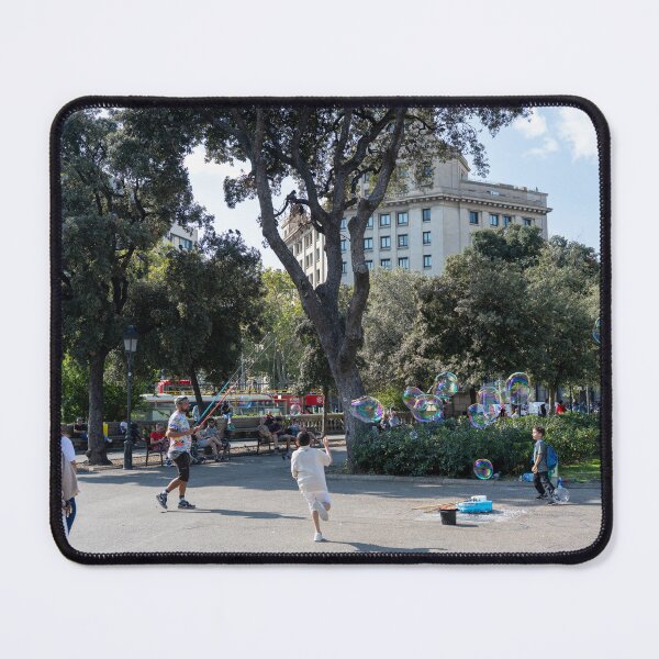 Item preview, Bubbles at Plaça de Catalunya designed and sold by BadWolfStudios.