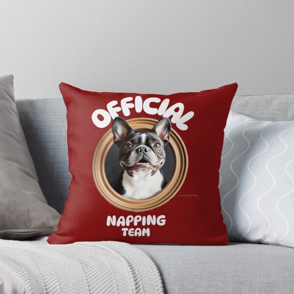 Aperçu de l'œuvre Bouledogue français, équipe officielle de sieste créée et vendue par DriverT.