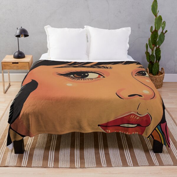 Item preview, Pretty Retro Girl Black Hair designed and sold by Vintage City.