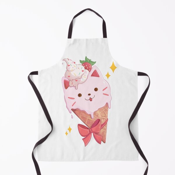 Item preview, Strawberry Ice Cream Kitty designed and sold by Rojasole.