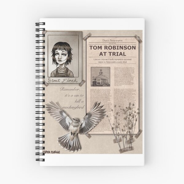 Item preview, Scout Finch Poster designed and sold by wildflowers-art.