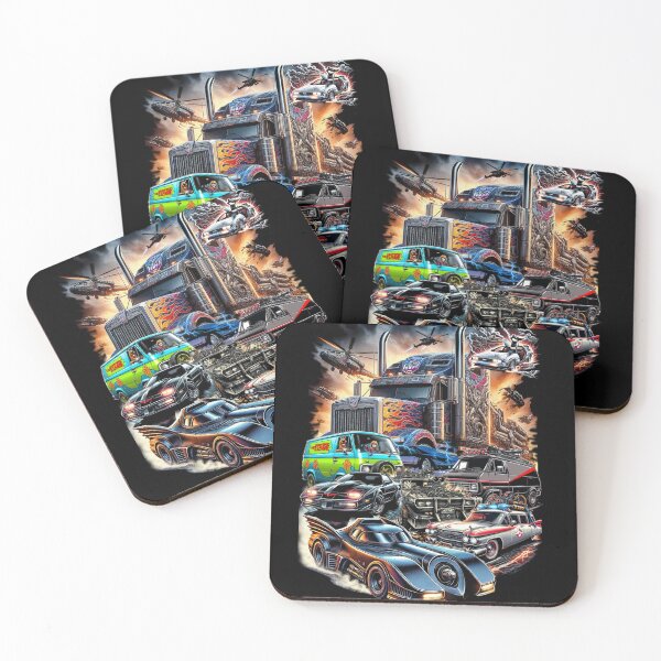 Item preview, 80s cars designed and sold by American Artist Designs.