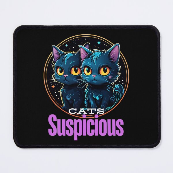 Item preview, Suspicious black cats designed and sold by GrifonJ.