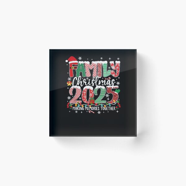 Item preview, Family Christmas 2025 Making Memories Together Snowflake designed and sold by Slenaimpaa.