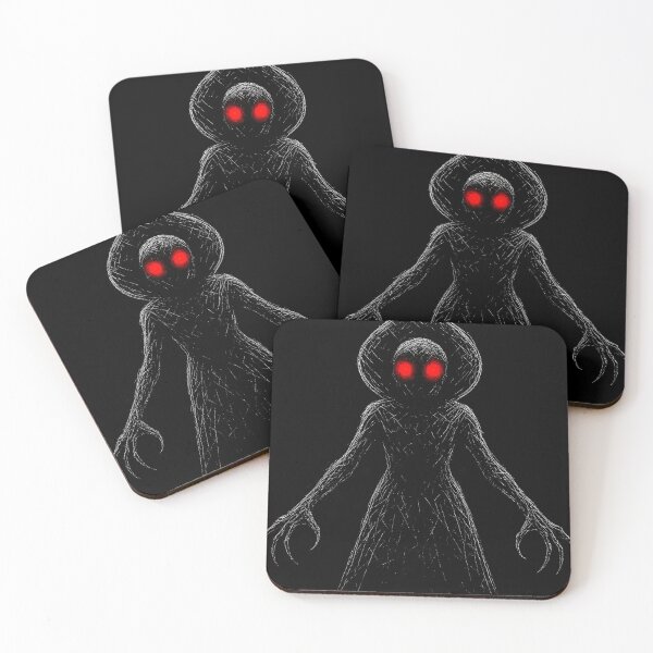 Item preview, Flatwoods Monster – Red-Eyed Cryptid Horror designed and sold by Mortisigil.