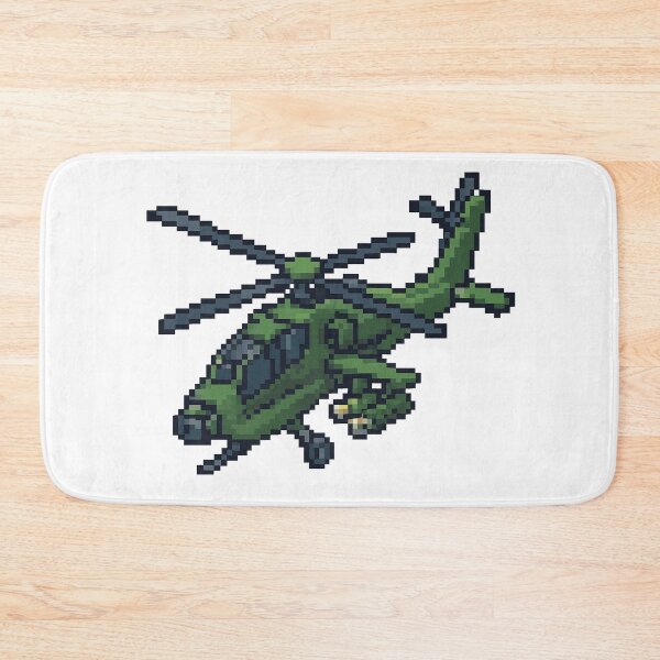 Item preview, Modern Attack Helicopter — High-Precision Pixel Art designed and sold by arteopolis.