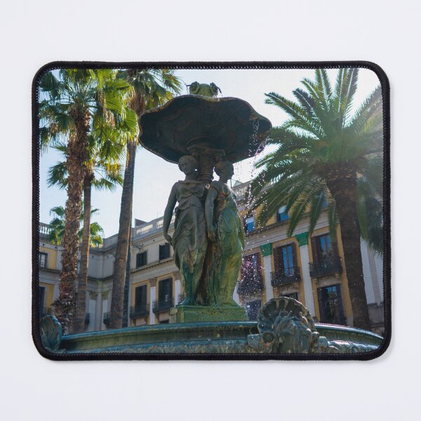 Item preview, Fountain of the Three Graces, Plaça Reial designed and sold by BadWolfStudios.