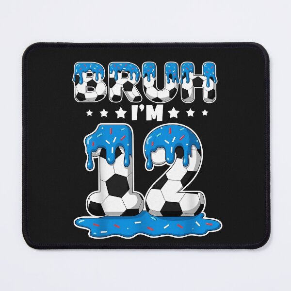 Item preview, Bruh I’m 12 Soccer Birthday T-Shirt designed and sold by LarryMBrown.