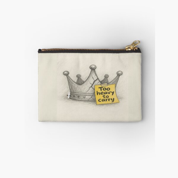 Item preview, Too Heavy to Carry — Crowned and Cracked designed and sold by PawnShiftGoods.